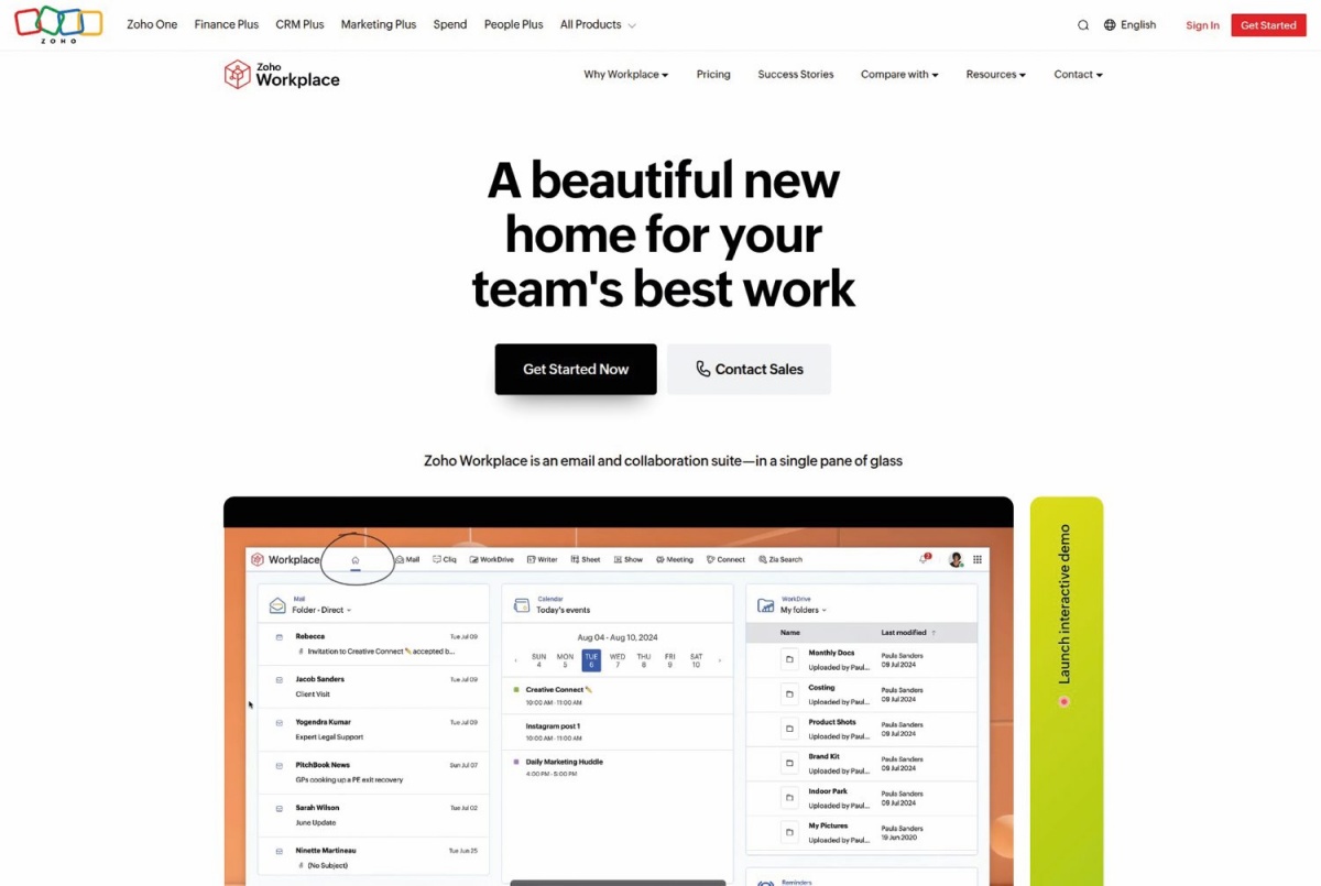 Zoho Workplace