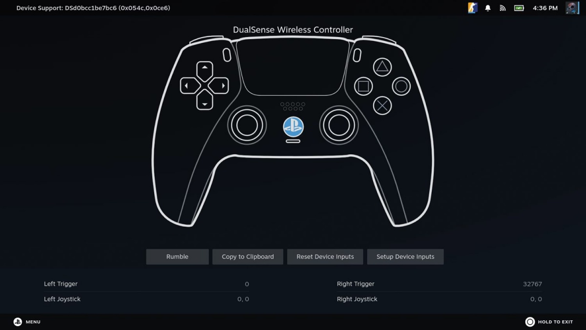 S prenosnikom lahko povežemo priljubljene igralne ploščke, kakršen je PS5 DualSense.