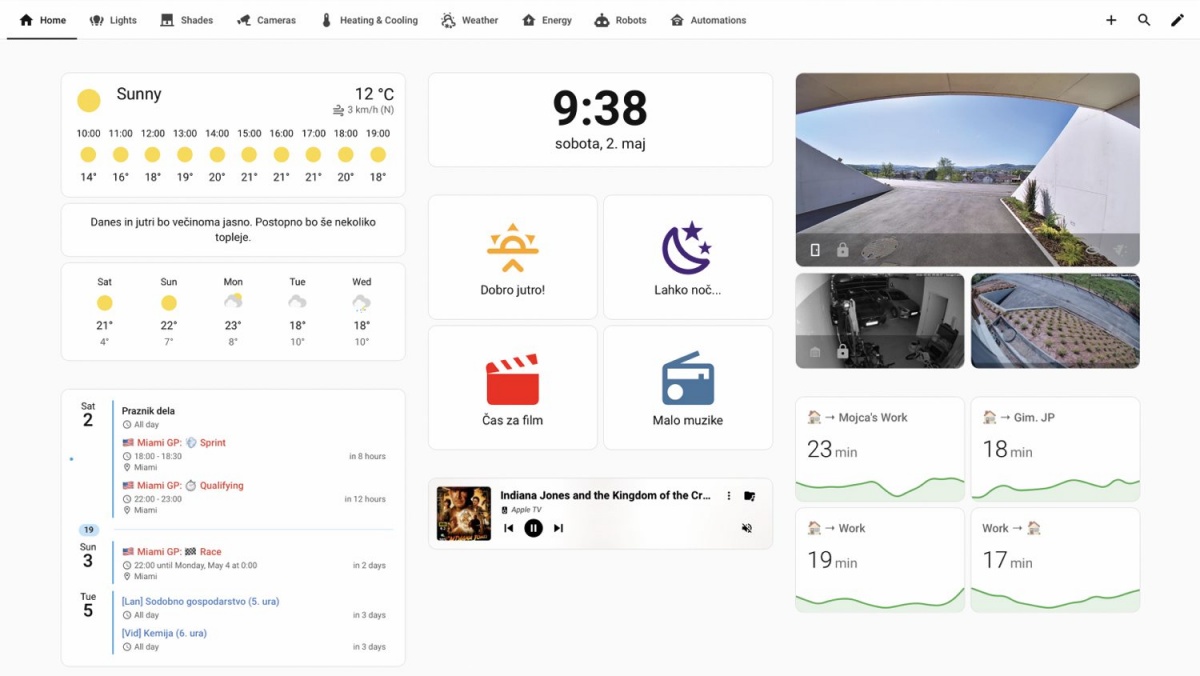 HomeAssistant je izredno zmogljiva zasnova za upravljanje pametnega doma. Zanj je na voljo res ogromno integracij vseh vrst.