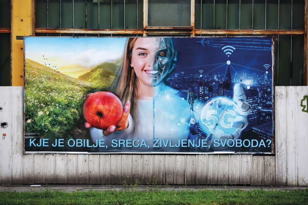Slovenijo so pred šestimi leti preplavili plakati nasprotnikov 5G.
