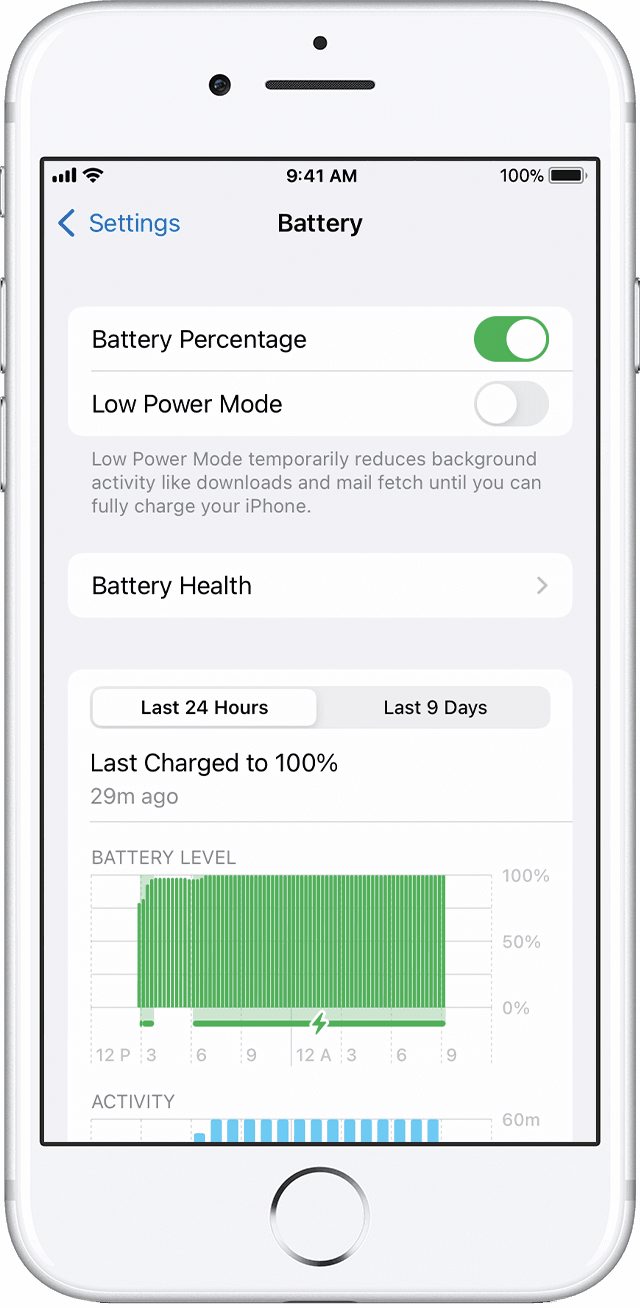 Apple po škandalu v iOS prikazuje preveč informacij o stanju baterije.