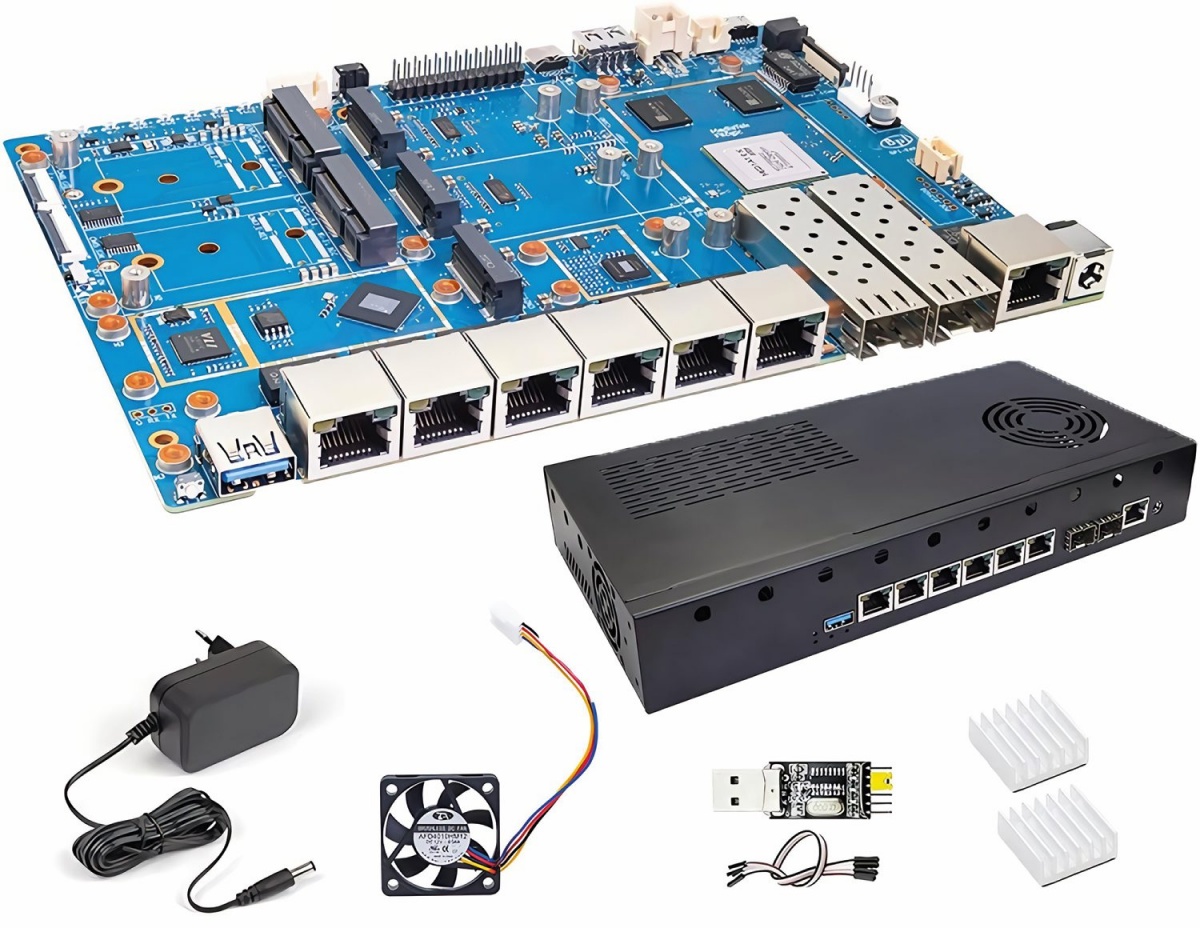 Banana Pi BPi-R4 Pro Lastni usmerjevalnik za večjo varnost