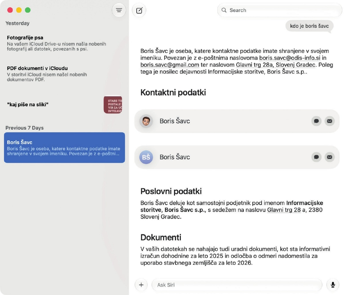Siri AI ni več namenjena zgolj preprostim glasovnim ukazom in iskanju po spletu, temveč deluje kot napreden digitalni partner.