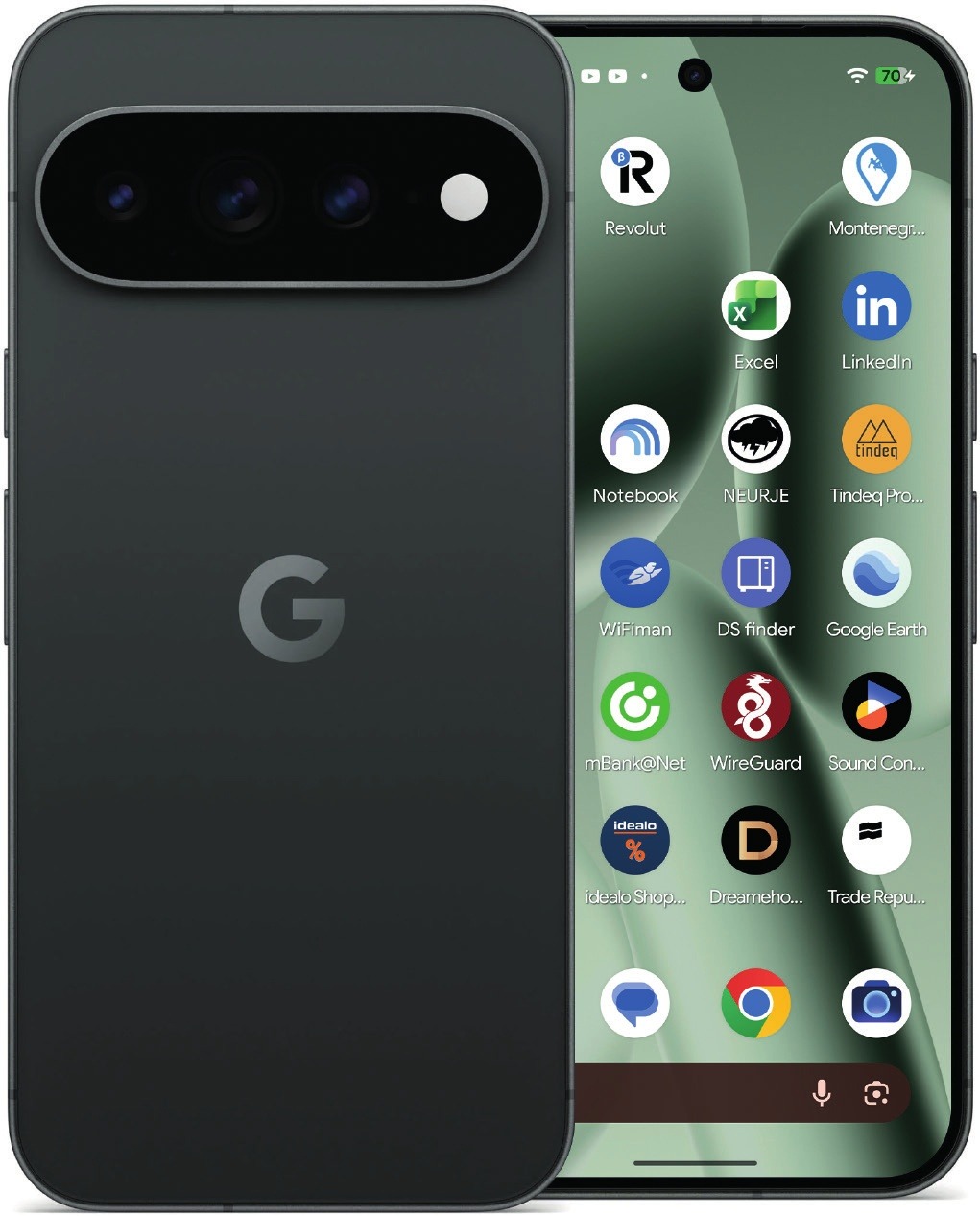 Ko telefon leži z zaslonom navzdol, nas lahko sistem HiLight opozori na klic priljubljenega stika ali pokaže odziv med pogovorom z Geminijem.