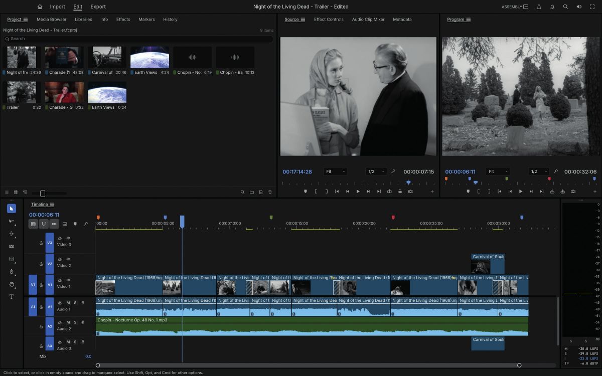Filmcraft je že zdaj primeren za hitro urejanje video posnetkov.