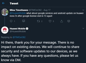 Začasna licenca je potekla, toda starejši telefoni Huawei bodo vseeno obdržali »Google«