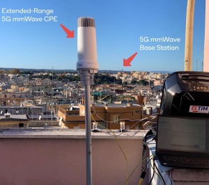 V Rimu postavili rekord – 5G povezava hitrost 1 Gb/s na razdalji 6,5 km