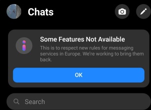 Začela veljati strožja zaščita zasebnosti, Facebook omejil Messenger