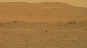 Nasin helikopter poletel na Marsu