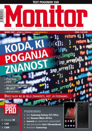 Koda, ki poganja znanost – v novem Monitorju