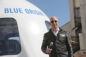 Jeff Bezos gre v vesolje