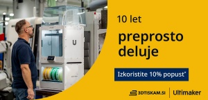 Ultimaker praznuje 10 let - izkoristite 10% popust!