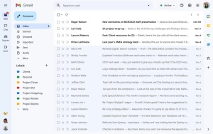 Google uvaja novi vmesnik za Gmail