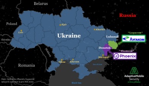 Ukrajinski internet na vzhodu že prek Rusije