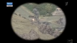 Realistični posnetki vojne ali simulacija iz igre?