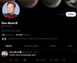 Elon Musk zaposlene pri Twitterju opozoril na možnost stečaja