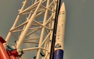 Indija izstrelila prvo raketo, ki jo je razvilo zasebno podjetje
