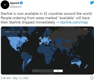 Satelitski internet Starlink na voljo tudi pri nas