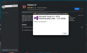 CrossOver prinesel DirectX 12 na Mac