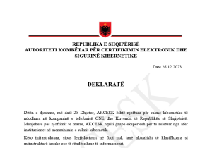 Albanija še naprej tarča hekerskih napadov