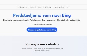 Microsoft je predstavil novi iskalnik Bing z vgrajeno umetno inteligenco