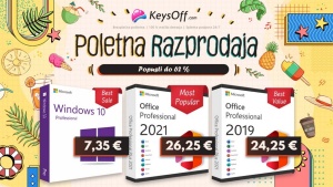 Julijska razprodaja Keysoff: 2021 in Windows 10 ključi od 7 €!