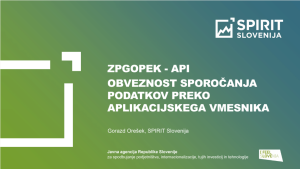 Javna agencija za spodbujanje investicij in .. informacijska tehnologija