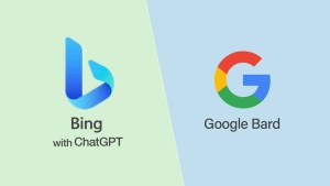 Brskalnik Edge ob obisku Googlovega Barda predlaga Bing