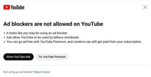 Zaradi prepovedi blokiranja oglasov YouTube v težavah v EU