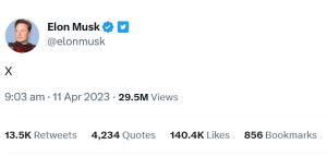 Musk ukinil Twitter, odslej X