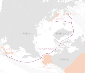 Globalno segrevanje odstrlo nove trase za podmorske kable