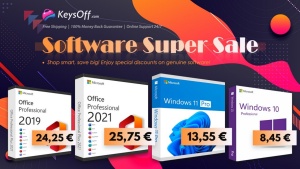 Nora ponudba: Microsoft Office 2021 za 15€ in Windows 11 za 10€ na Keysoff (za vse življenje)