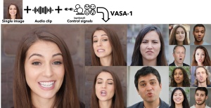 Microsoft deepfake: Zadostujeta ena fotografija in zvočni posnetek