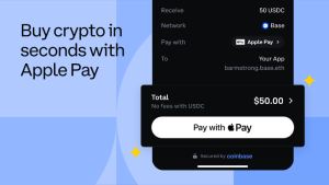 Coinbase omogočil nakup kriptovalut z Apple Pay