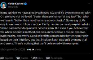 OpenAI: Splošna umetna inteligenca je tu!