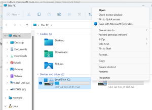 Novi Windows 11 bo vsem vključil šifriranje podatkov na diskih