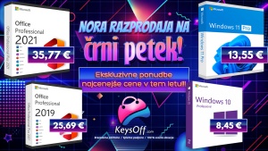 Najboljša prodaja na črni petek doslej: Ključ Windows 11 Pro stane le 13,55 €!