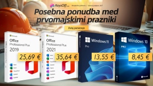 Poenostavite delo z Office 2021 in Windows 11 – od 10,99 € na Keysoffu! 