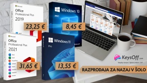 Povečajte svojo produktivnost z akcijsko ponudbo za začetek šolskega leta! Doživljenjska licenca za Office in Win OS že od 14 €! Več za manj!