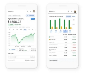 <span><span>Googlove Finance deležne prenove in umetne inteligence</span></span>