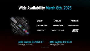 AMD izdal novi kartici Radeon RX 9070 in RX 9070 XT