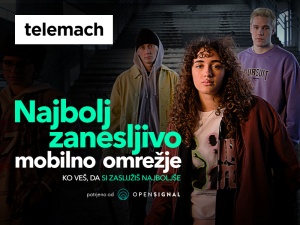 Telemach Slovenija: najbolj zanesljivo mobilno omrežje, ki povezljivost nadgrajuje s tehnologijo naslednje generacije