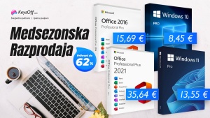 Delajte pametneje z doživljenjskim Microsoft Office že od 15 € in Windows 11 že od 11 € na Keysoff!