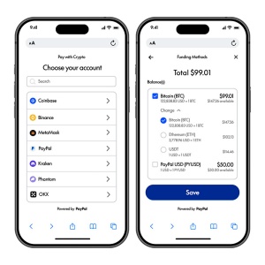 PayPal podprl plačila s kriptovalutami
