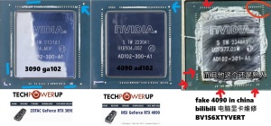 Previdno, pojavile so se ponarejene kartice RTX 3090 in 4090
