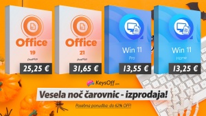 Nadgradite svoje računalnike z doživljenjsko licenco za Office 2021 za 31,65 € in originalnim operacijskim sistemom Win 11 Pro za 13,55 €! Samo ta Halloween!