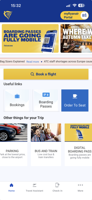 <span><span>Ryanair ne želi več potnikov brez pametnih telefonov</span></span>