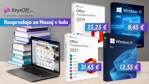 Samo za 31,65 €, lastna licenca Office 2021 Pro Lifetime! Več ključev, več prihrankov!