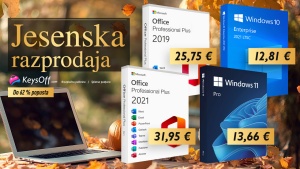 MS Office 2021 in Win 11 Pro že od 13 € v jesenski razprodaji na Keysoffu