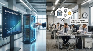 Digitalna preobrazba: rekordne naložbe, a šibki uspehi